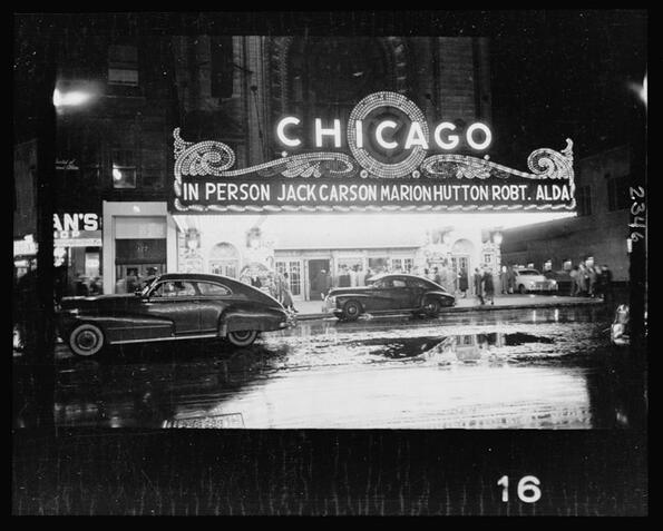Чикаго на Кубрик през 1949 година