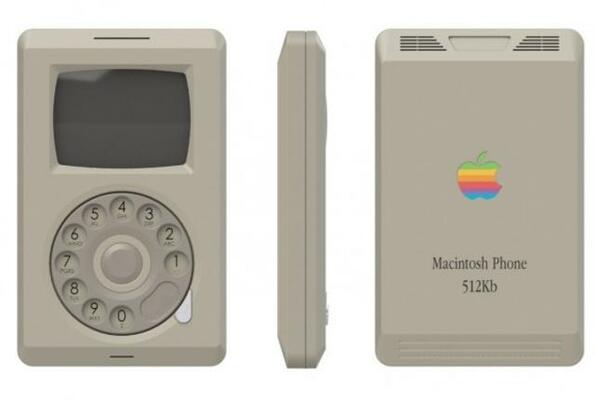 Как би изглеждал iPhone, ако бе създаден през 1987