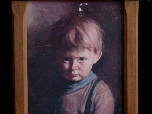 Прокълнатата картина на Джовани Браголина: "Плачещото момче"