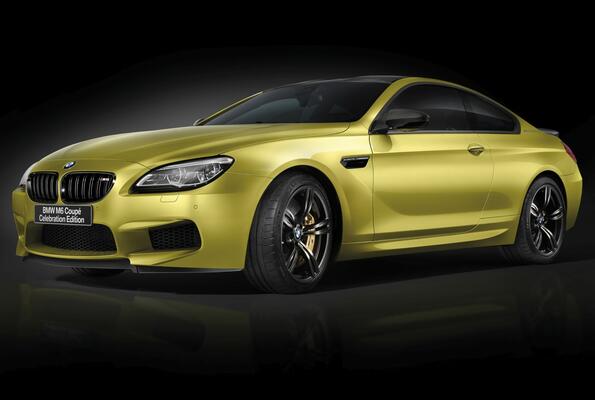 Блондинка вадя от гараж: лимитирано жълто M6 за 100-годишния юбилей на BMW