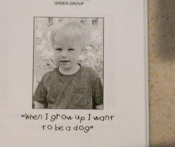 Когато порасна, искам да съм куче
