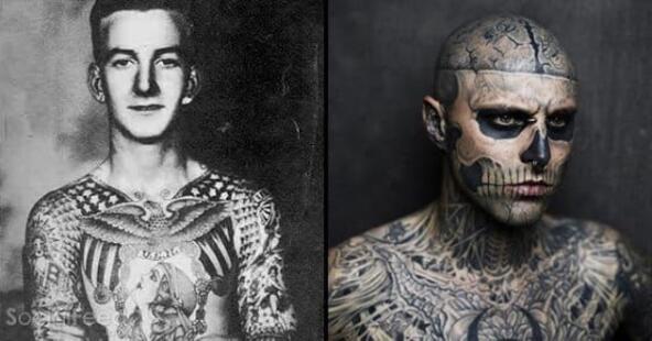 Татуировките от 1870 година до днес: Еволюция на мастилото