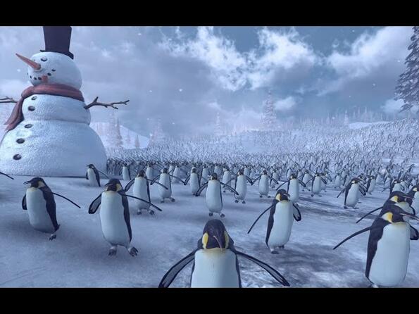 Без оцелели, кръв и мозък! Епична битка на 11 000 пингвина срещу 4000 Дядо Мразовци