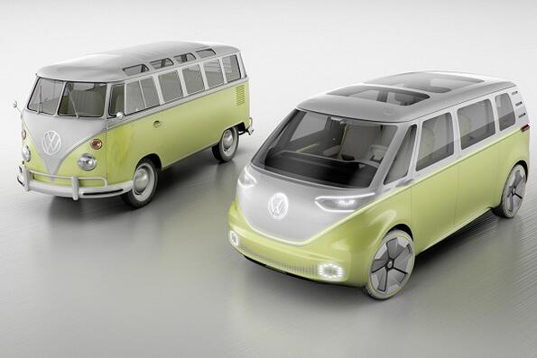 Хипи ванът на Volkswagen отново в производство?