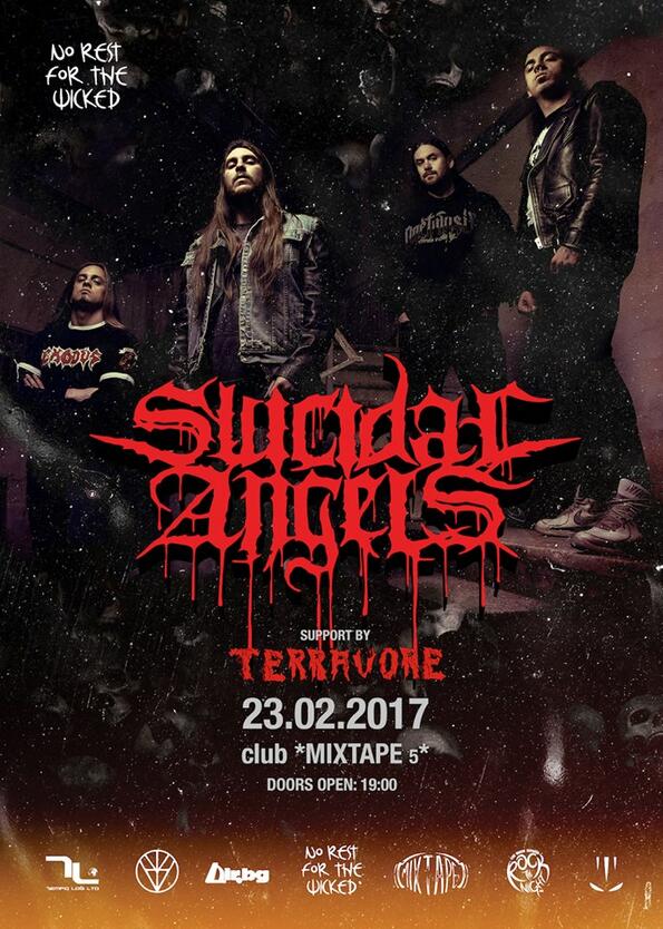 Terravore ще подгряват траш метъл бандата Suicidal Angels