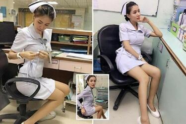 Несправедливост по тайландски: уволниха медицинска сестра, защото е много секси
