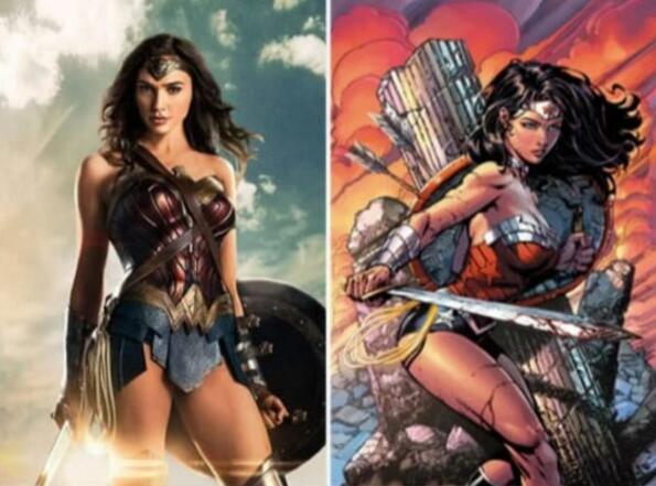 Супергероите от комиксите, сравнени с филмовите си варианти
