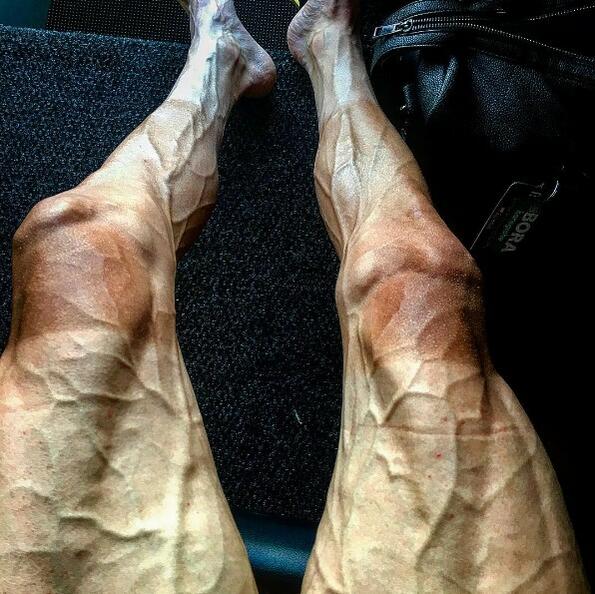 Как изглеждат краката на човек след 16 етапа на Тур дьо Франс 