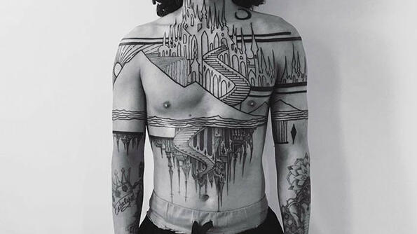 30 идеи за татуировки, вдъхновени от архитектурата!