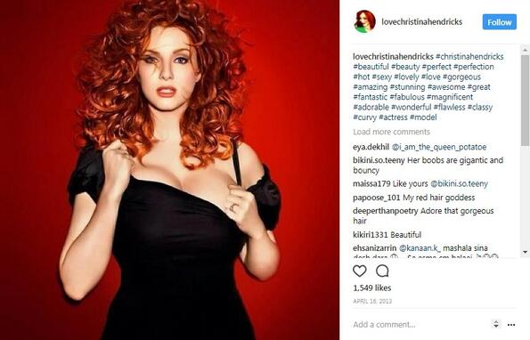 Най-сексапилната червенокоска в света: Кристина Хедрикс