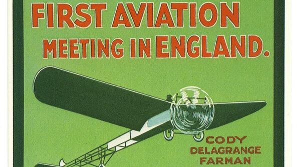 Невероятно плакати от авиошоута през 1909-1910 година!