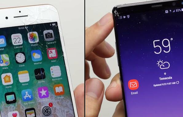 iPhone 8 Plus срещу Galaxy Note8: дроп тест!