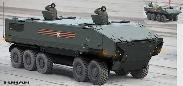 Руските военни машини продобиват футуристичен облик