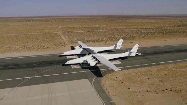 Виж първия тест на най-големият самолет на Земята!