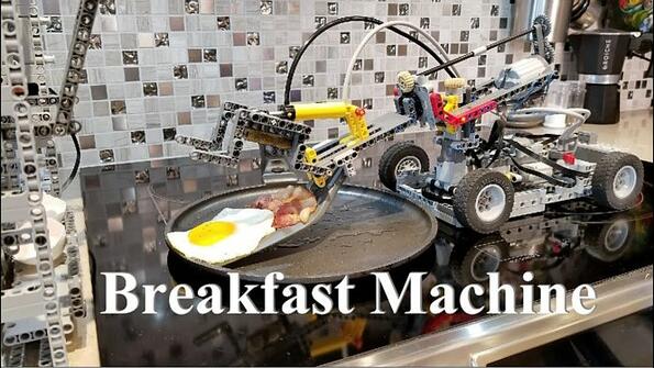 От LEGO направиха робот за пържене на яйца!