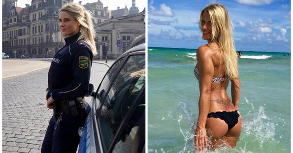 <p style="text-align: justify;">Адриен Колесар е бивш полицейски комисар от Дрезден с меко казано приятно присъствие в социалните мрежи. Заради горещия си профил в Instagram, Адриен беше наречена "най-секси полицейски служител", а нейните хиляди последователи не спират да я молят да бъдат арестувани.</p>
<p style="text-align: justify;">Сори, пичове, но 33-годишната блондинка в момента е цивилна. Освен като представител на закона, Адриен се изявява и като фитнес модел, а в момента горещите снимки по бански не спират да валят. Ако можем да вярваме на Instagram профила й, в момента девойката се намира в САЩ, където явно смята да остане за през лятото. </p>