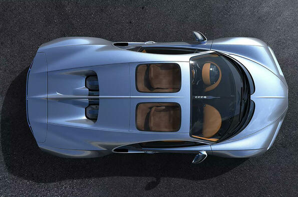 Стъклен покрив за Bugatti Chiron!
