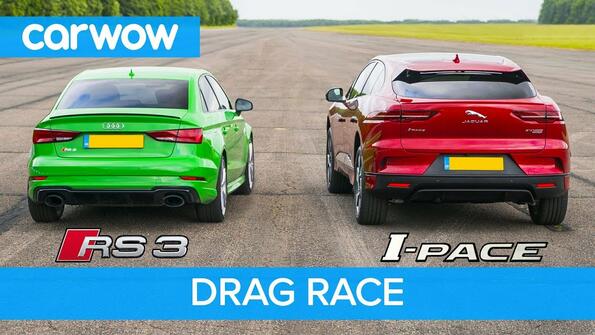 Jaguar I-Pace Vs Audi RS3: елктричество срещу бензин!