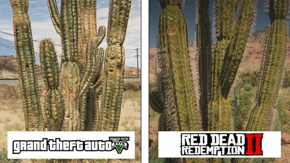 Red Dead Redemption 2 против GTA V: сравняваме графиките