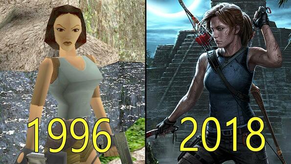 Еволюцията на игрите Tomb Raider в едно видео