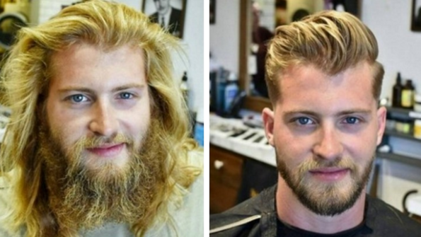 Преди и след подстрижката!