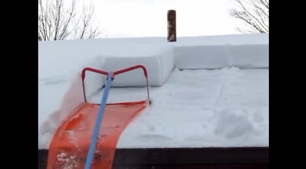 ВИДЕО: Революционен начин за чистене на сняг