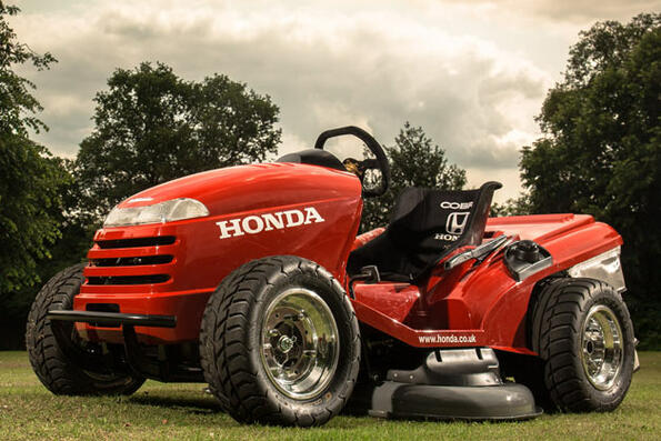 Honda Mean Mower - най-бързата косачка за трева