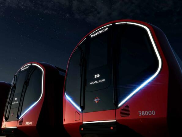 Новите вагони за лондонското метро - космически кораби за под земята