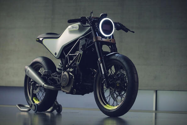 Блестящ концептуален мотоциклет от Husqvarna
