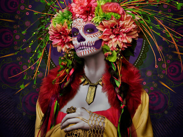Живописните мексикански богини от Деня на мъртвите