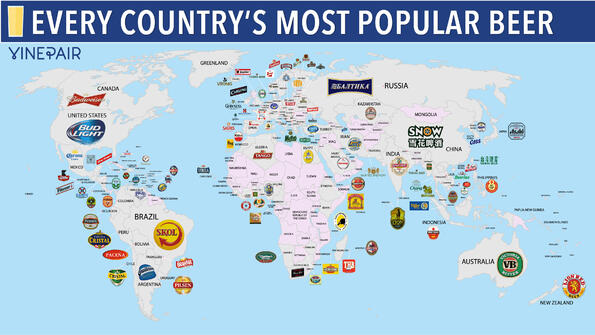 Най-популярните бири в света според сайта Vinepair.com