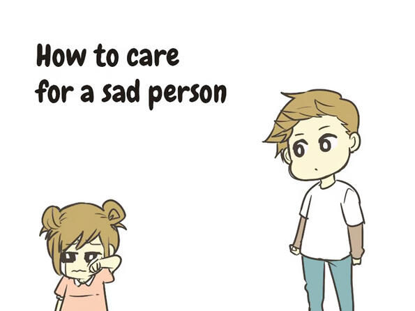 Как да се погрижим за тъжен човек?
