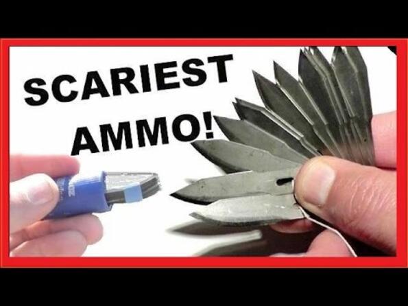 Ножове, магнити, вилици и лъжици: С какво можеш да стреляш от ловна помпа (Видео)