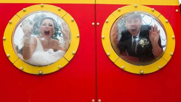 Поредна доза ужаси от сватбените снимки!