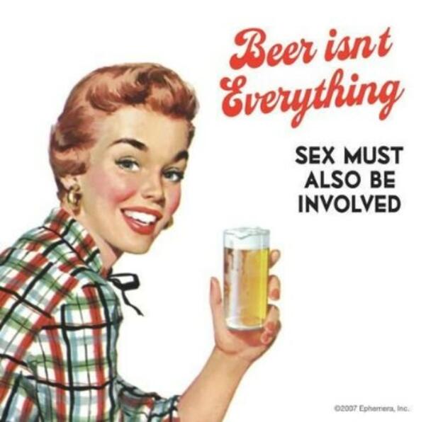 Какво е общото между секса и бирата?