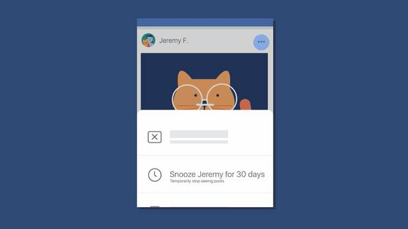 Нова опция във Facebook ти позволява да скриваш нечии постове за 30 дни