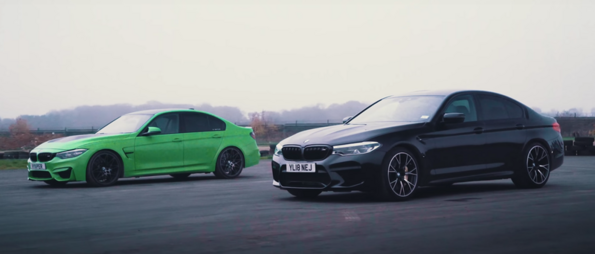 Братска битка: BMW M5 Competition срещу BMW M3 Competition