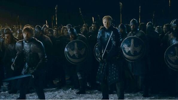 HBO пусна снимки от предстоящия епизод на Игра на тронове: легендарната битка