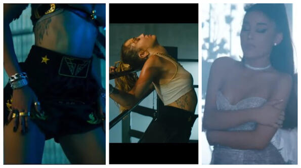 Ариана Гранде, Майли Сайръс и Лана Дел Рей убийствено секси във видеото на "Don't Call Me Angel"