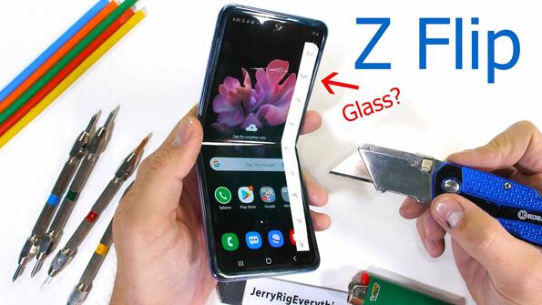 Samsung Galaxy Z Flip: Тест за издръжливост
