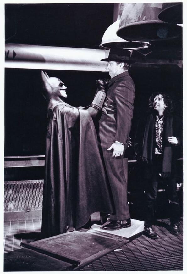 Исторически снимки от снимачния процес на филмите за Батман