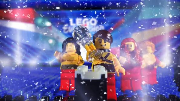 Видео на седмицата: Евровизия в LEGO вариант