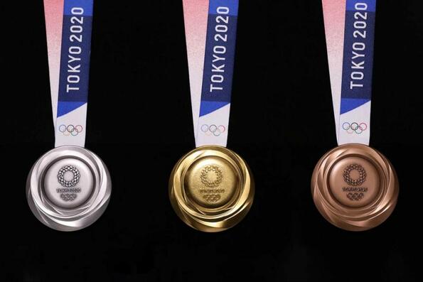 Медалите за Олимпийските игри са направени от отпадъци