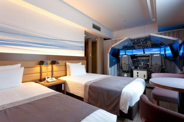 В Япония има хотел, в който можеш да се почувстваш като пилот