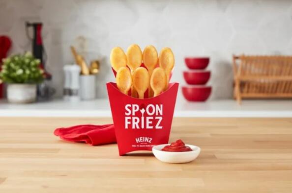 Heinz пуска пържени картофки с форма на лъжица за перфектно количество сос