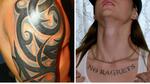 <p><span style="text-align: justify;">Ако се кефиш на татуировките, но се чудиш каква точно да си направиш, разгледай следващите снимки и вземи пример за това, което не трябва да изобразяваш върху себе си! После ще ни благодариш!</span></p>