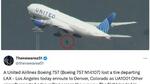Ужас във въздуха: Колелото на самолет Boeing падна само секунди след излитане (ВИДЕО)
