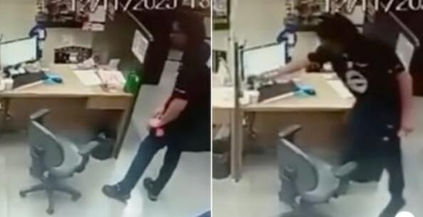 Идиот на семдицата: Мъж изля семенната си течност в сладоледа на колежка