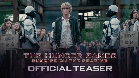 Първият трейлър на „The Hunger Games: Sunrise on the Reaping“ показва младия Хеймич, борещ се за живота си