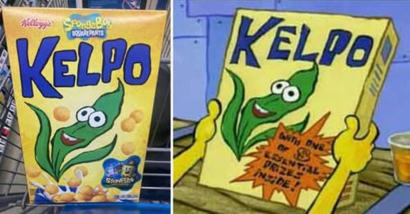 Kellogg's пуска на пазара зърнената закуска Kelpo от SpongeBob за ограничено време

